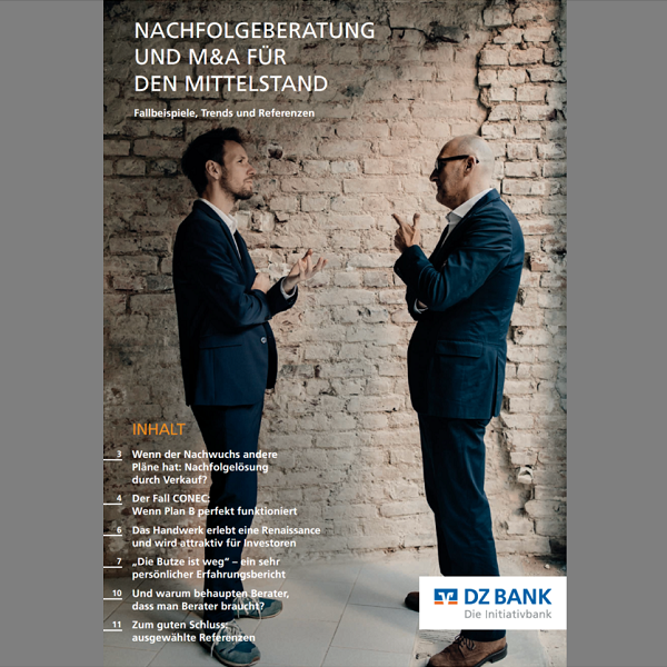 Nachfolgebroschüre der DZ BANK